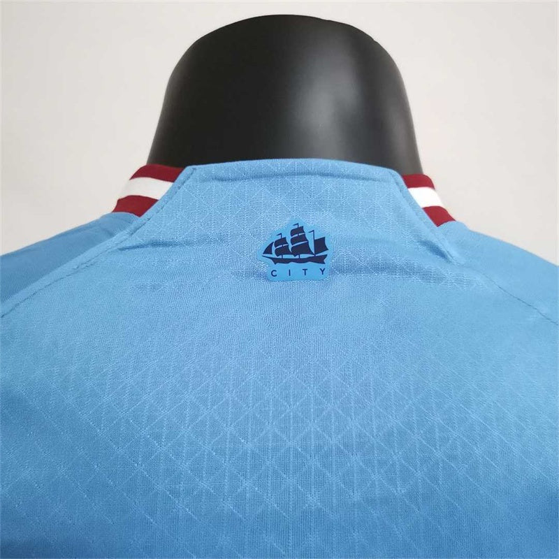 Camiseta Manchester City Local 2022/23 Versión Jugador