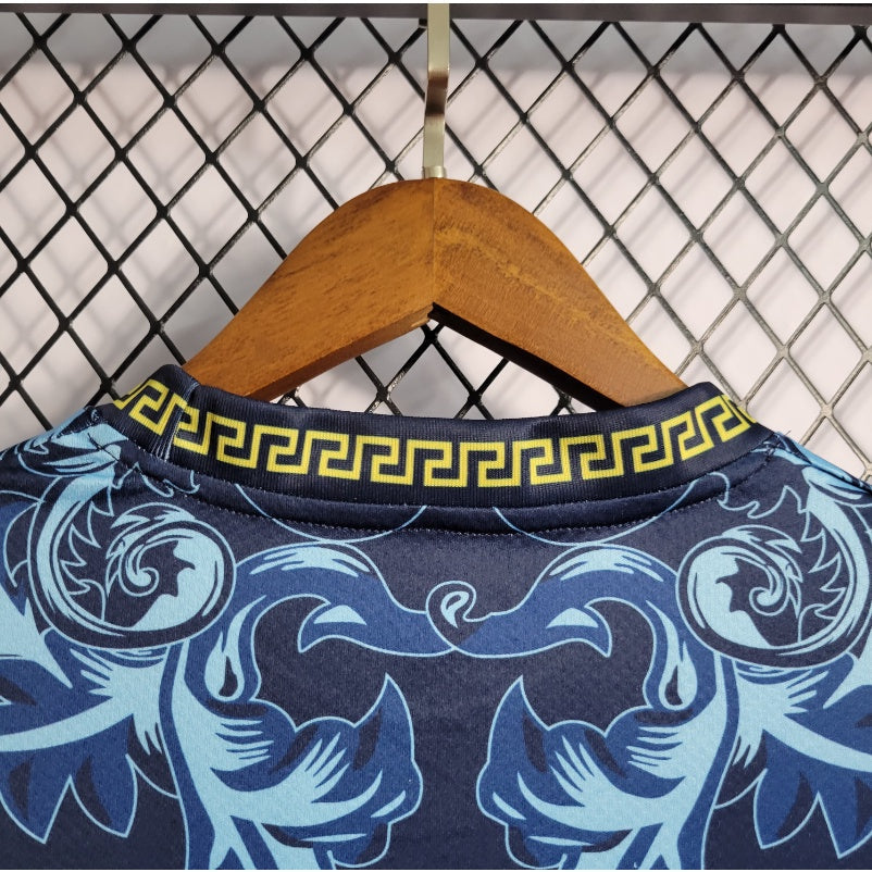 Camiseta Italia Versace 2023 Versión Fan